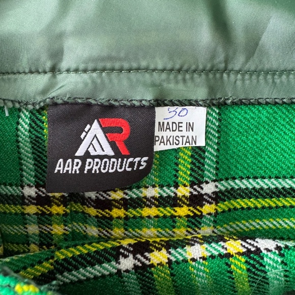 AAR Kilt Royal Steward Tartan Boys & Girls Skirt Green Scottish St. Patrick Day - Picture 6 of 10